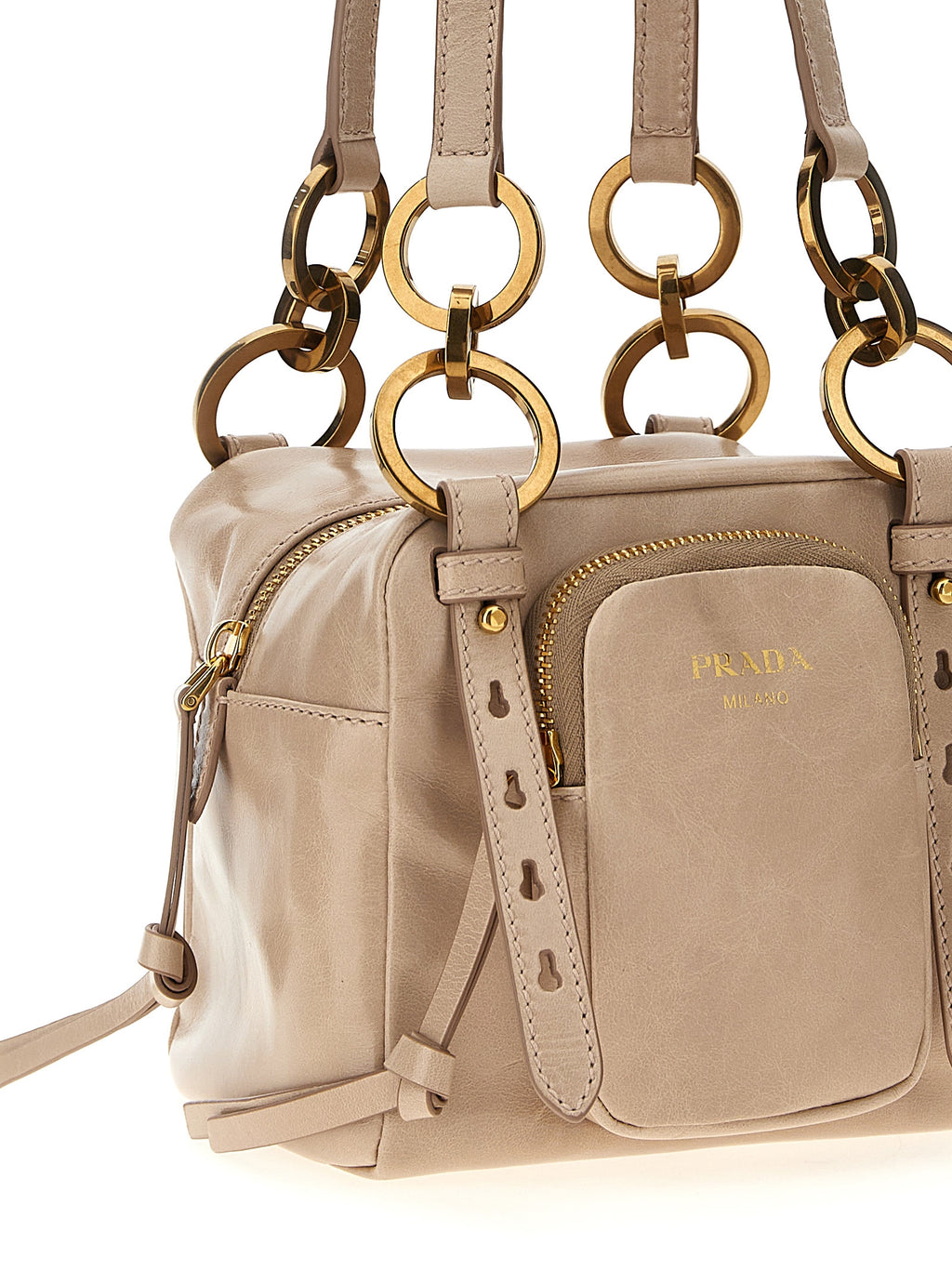 Prada | Multicolor Calfskin Handbag