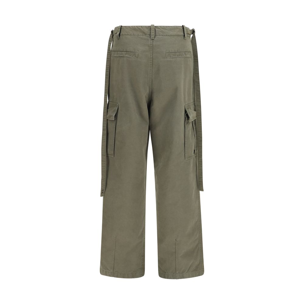 Fendi | Bicolor Cotton Cargo Pants