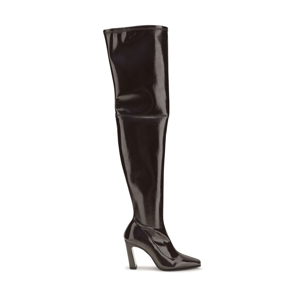 Stuart Weitzman | Brown Rayon Over The Knee