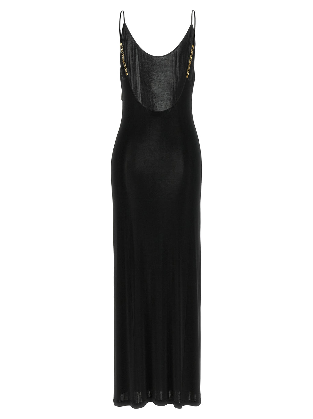 Saint Laurent | Black Viscose Long Dress
