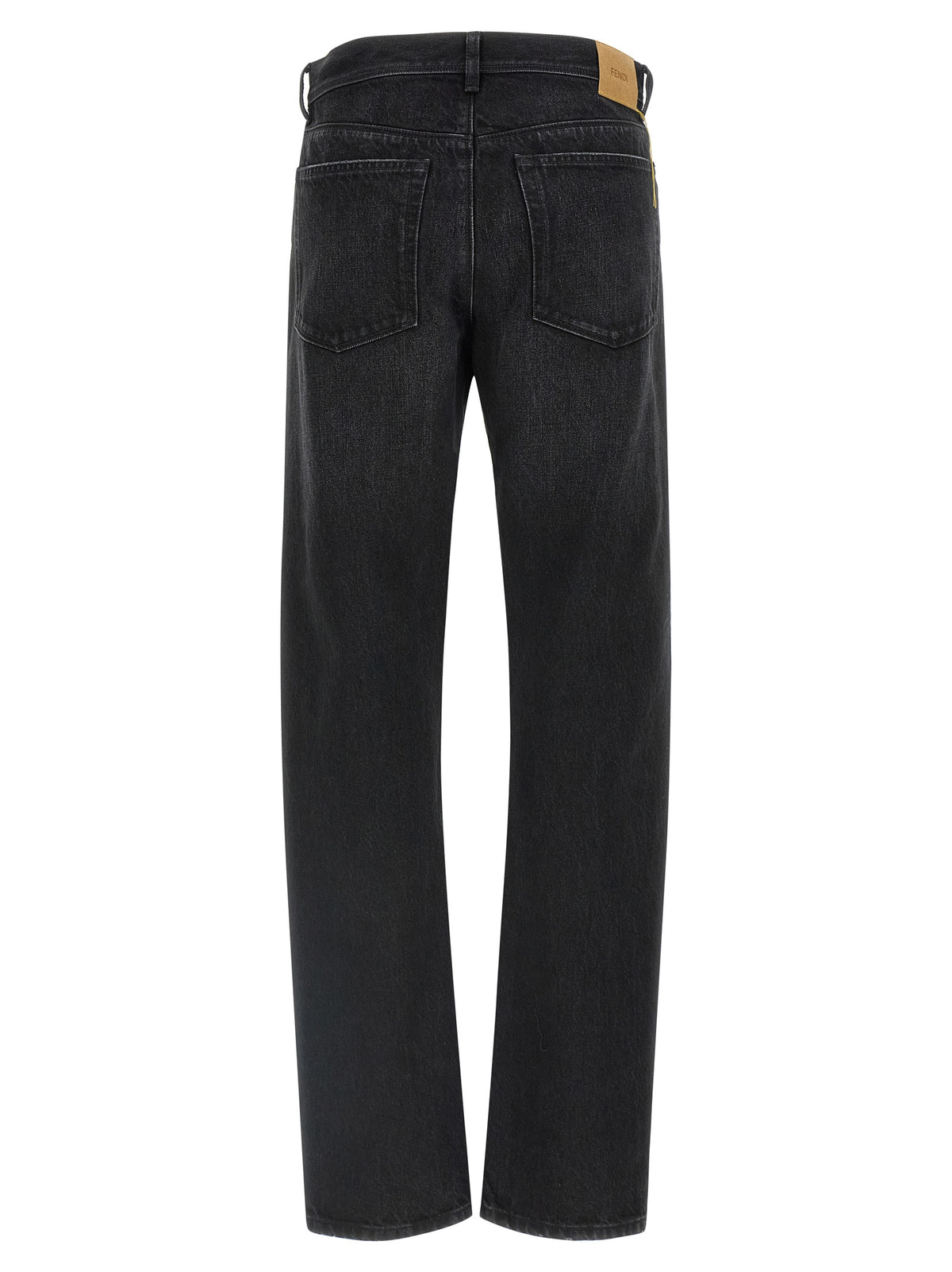 Fendi | Black Cotton Jeans Denim