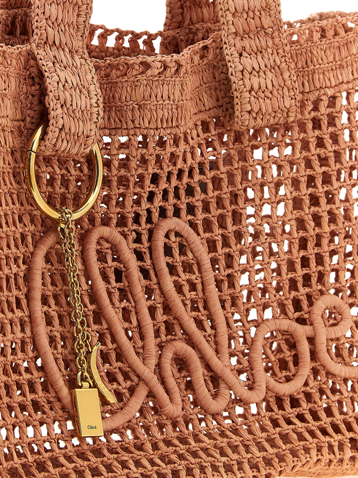 Chloé | Multicolor Raffia Tote Bag