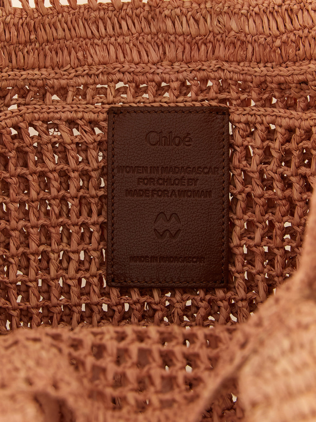 Chloé | Multicolor Raffia Tote Bag