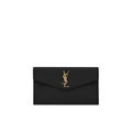 Saint Laurent | Black Leather Clutch Bag