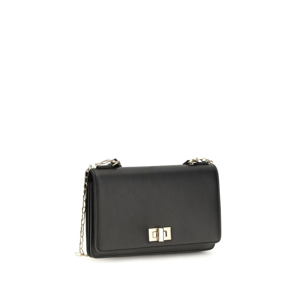 Fendi | Black Calf Leather Bos Taurus Wallet
