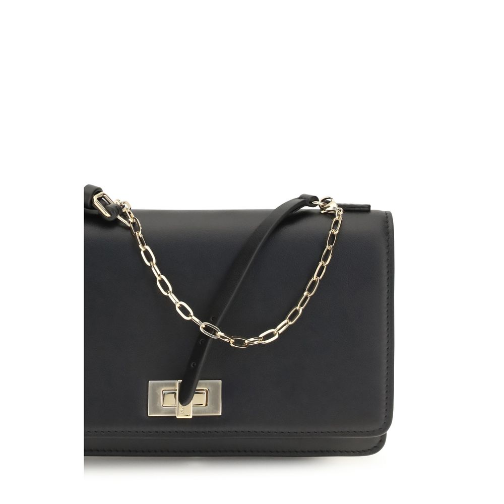 Fendi | Black Calf Leather Bos Taurus Wallet