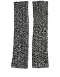 Dolce & Gabbana | Sleeves Black Wool Blend Knitted Warmer Arm