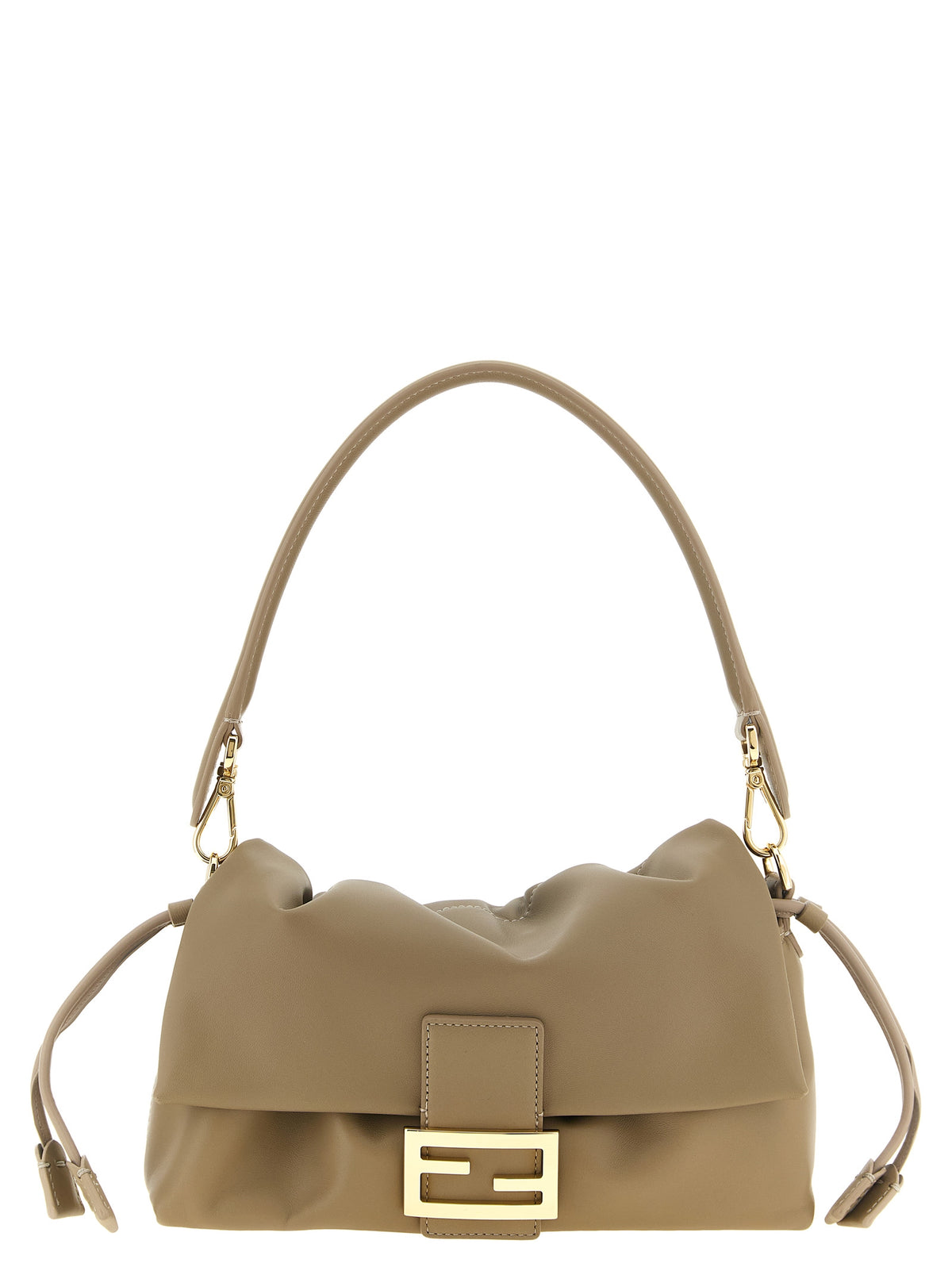 Fendi | Beige Lamb Leather Handbag