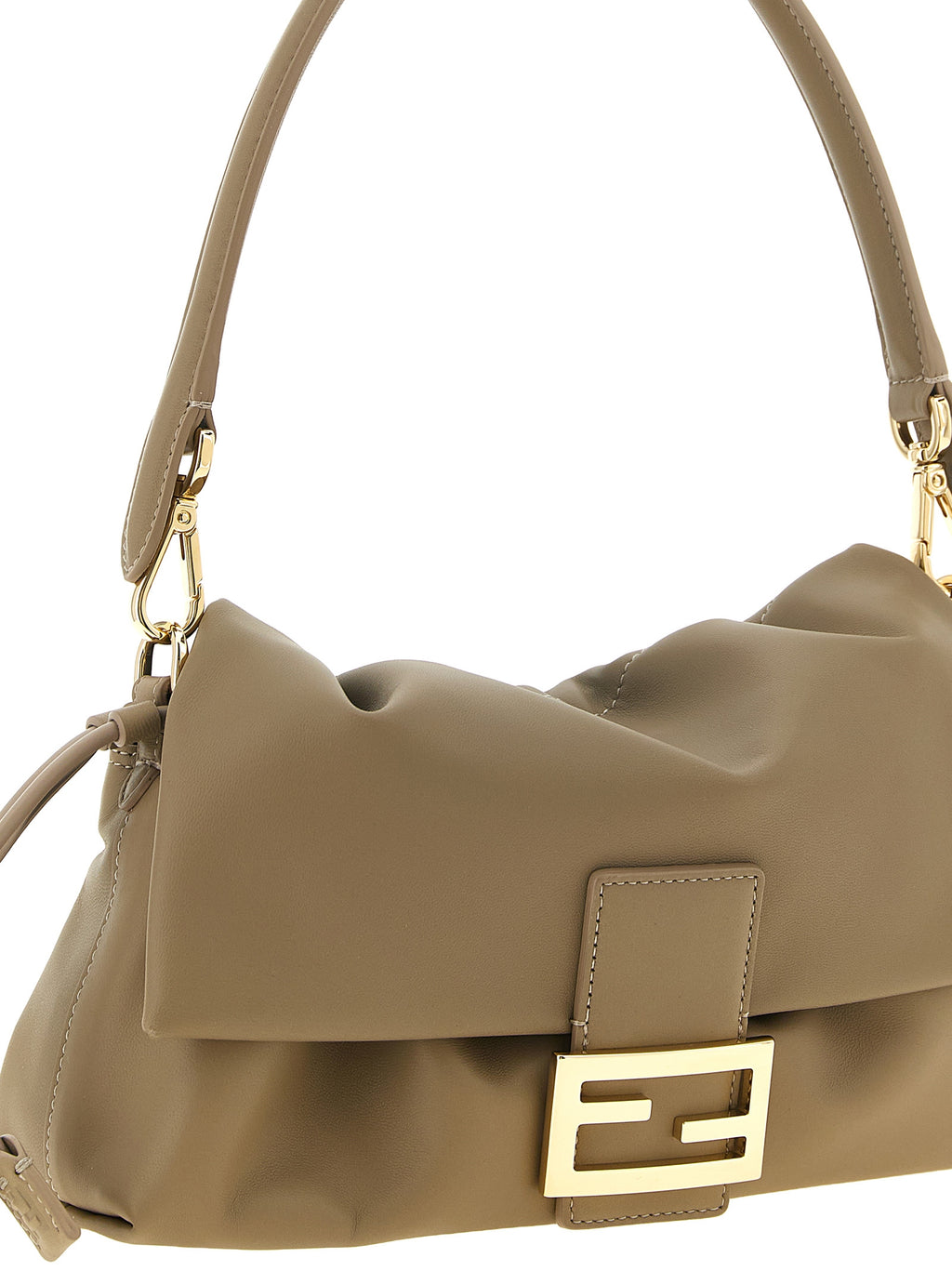 Fendi | Beige Lamb Leather Handbag
