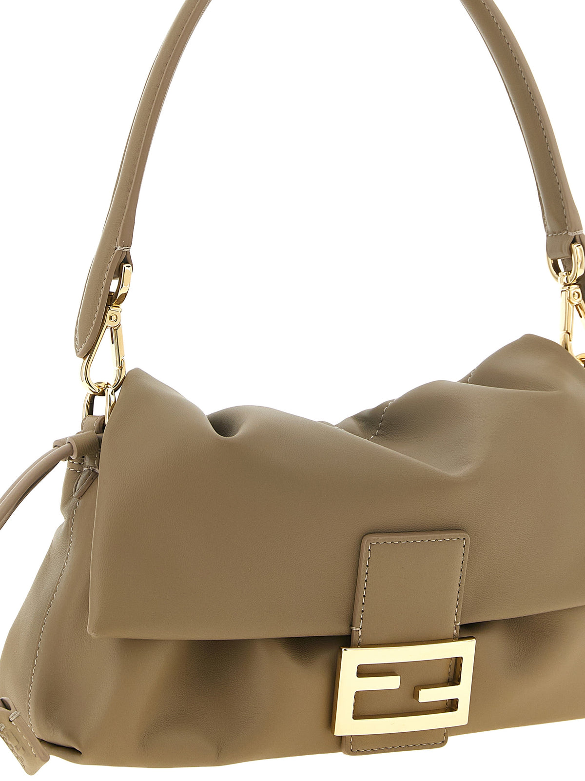 Fendi | Beige Lamb Leather Handbag