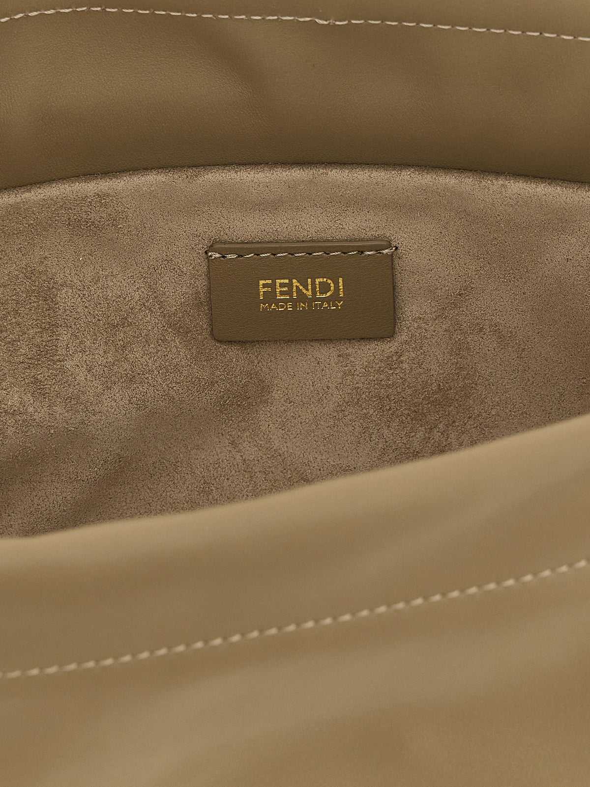 Fendi | Beige Lamb Leather Handbag