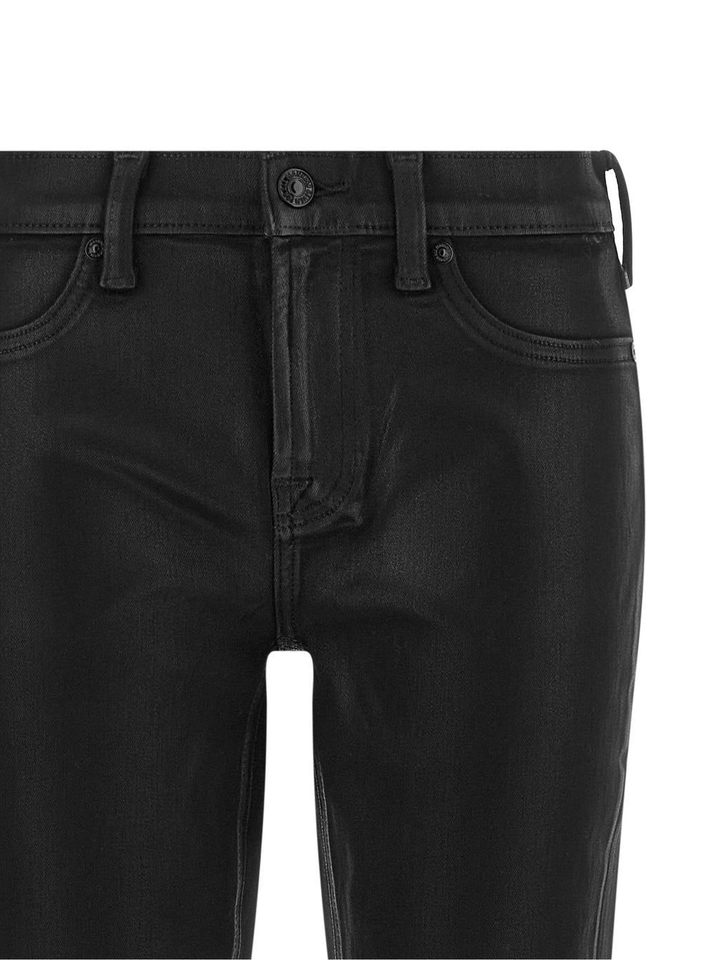 7 For All Mankind | Black Cropped Jeans