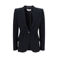 Alexander McQueen | Black Acetate Blazer