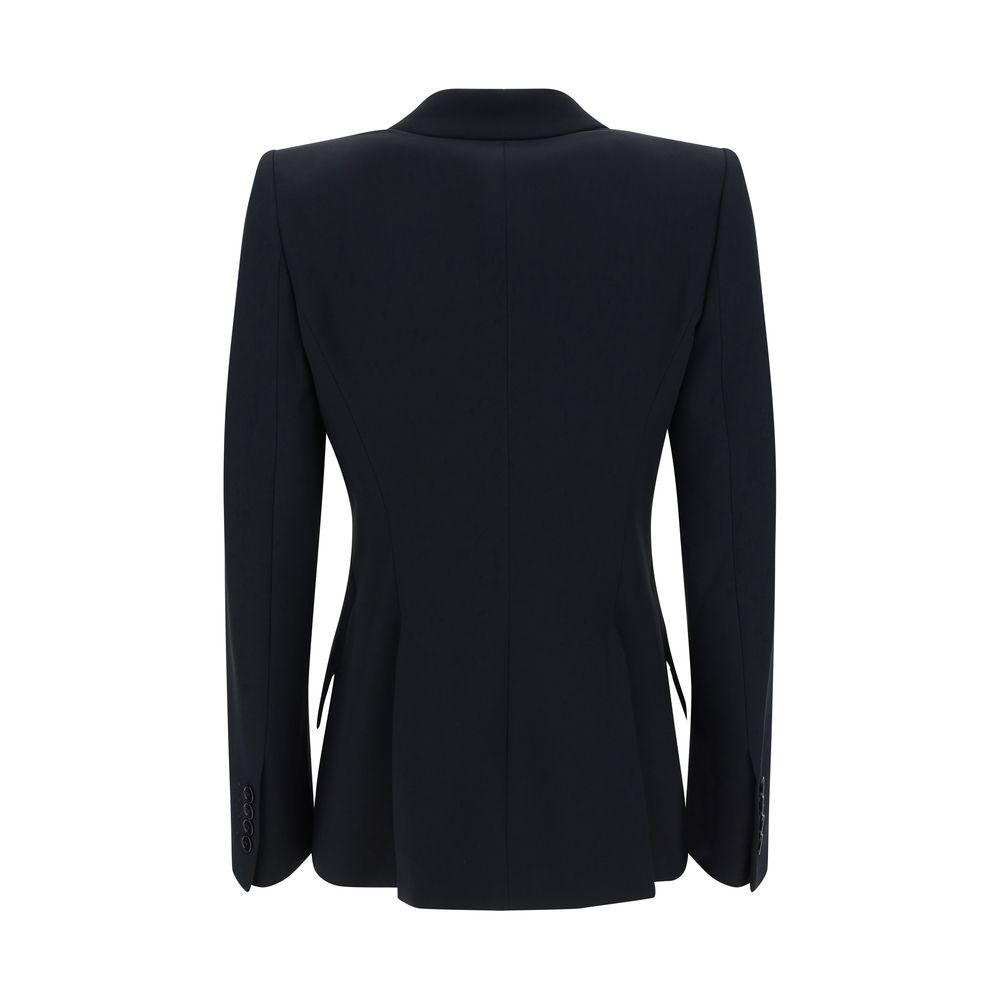 Alexander McQueen | Black Acetate Blazer