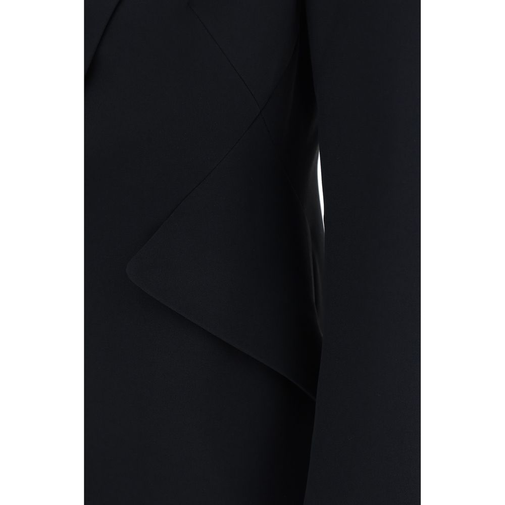 Alexander McQueen | Black Acetate Blazer