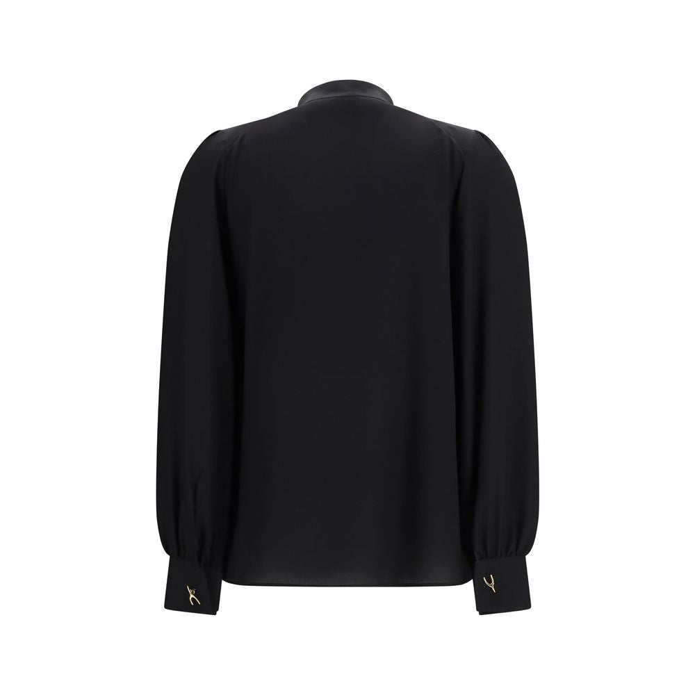 Alexander McQueen | Black Silk Blouse