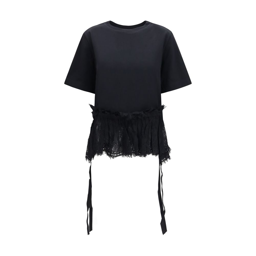 Alexander McQueen | Black Cotton T-Shirt