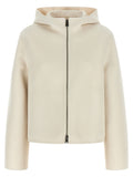 Fendi | White Virgin Wool Full-Length Jacket