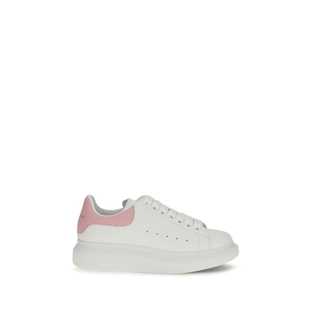 Alexander McQueen | White Calf Leather Bos Taurus Chunky Sneakers