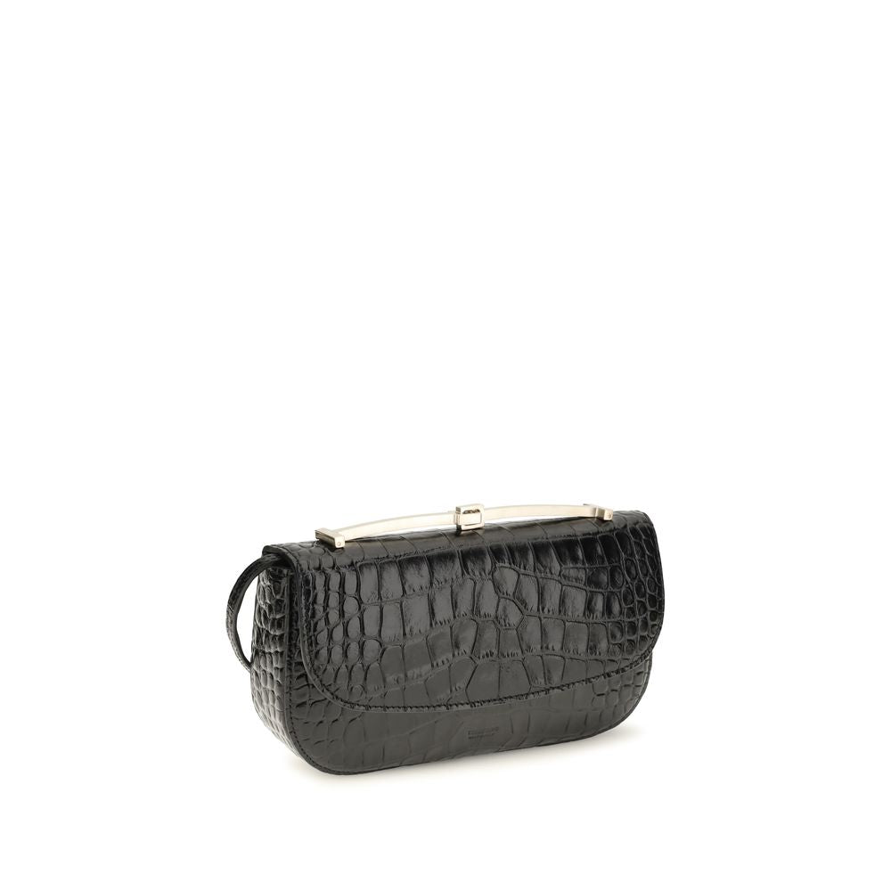 Tom Ford | Black Calf Leather Bos Taurus Shoulder Bag