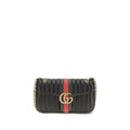 Gucci | Black Calf Leather Bos Taurus Shoulder Bag