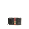 Gucci | Black Calf Leather Bos Taurus Shoulder Bag