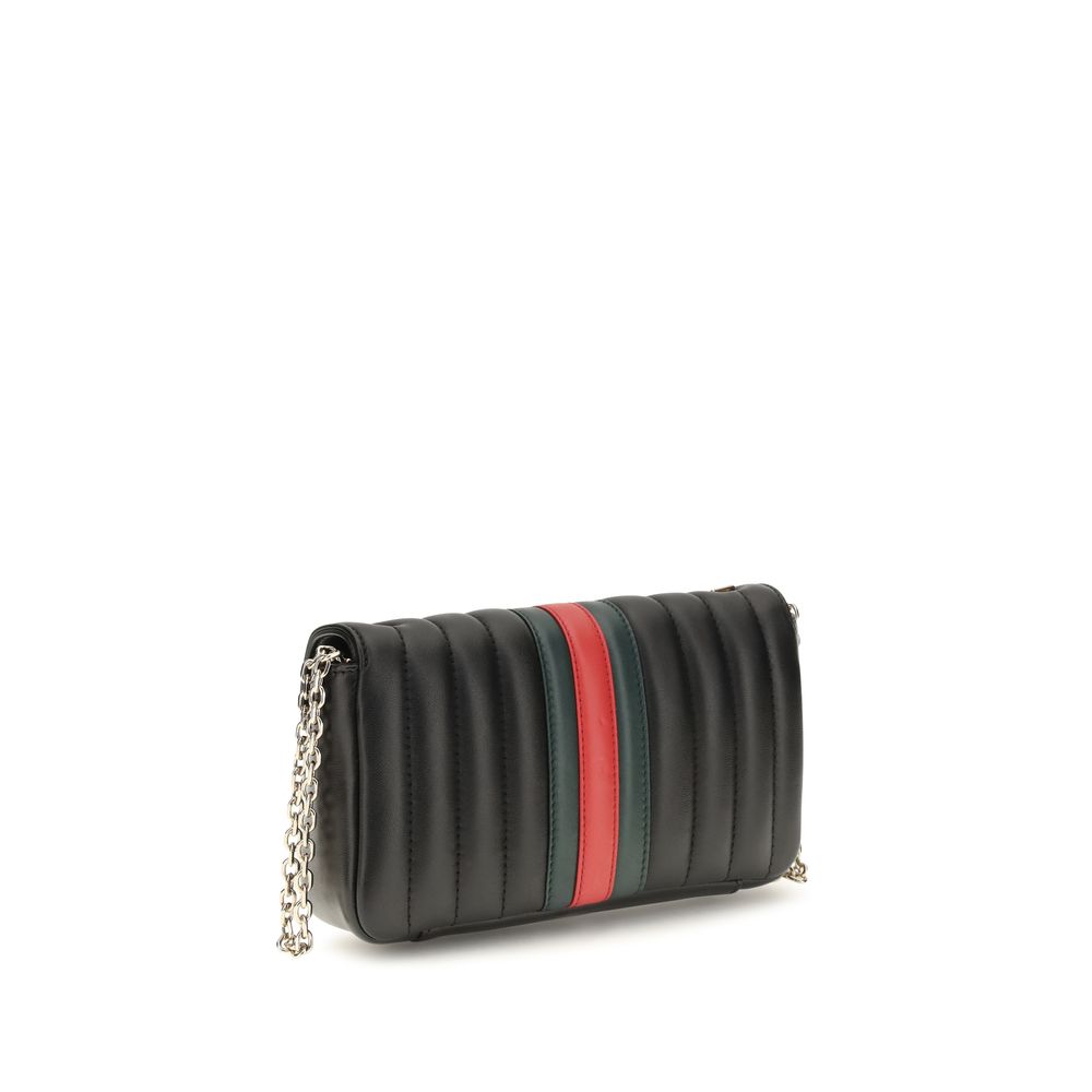 Gucci | Black Calf Leather Bos Taurus Shoulder Bag