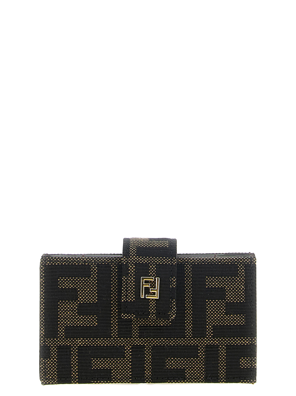 Fendi | Brown Polyester Cardholder
