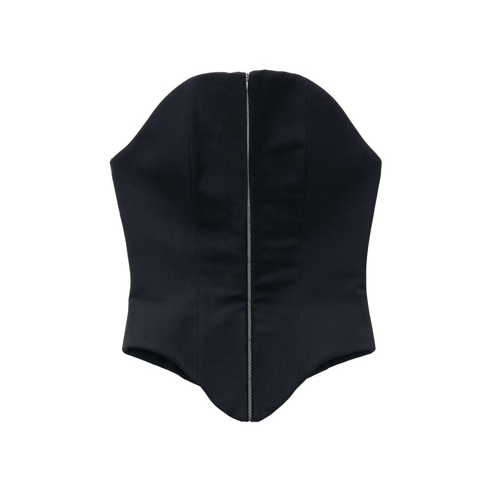 Alexander McQueen | Black Wool Oves Aries Corset