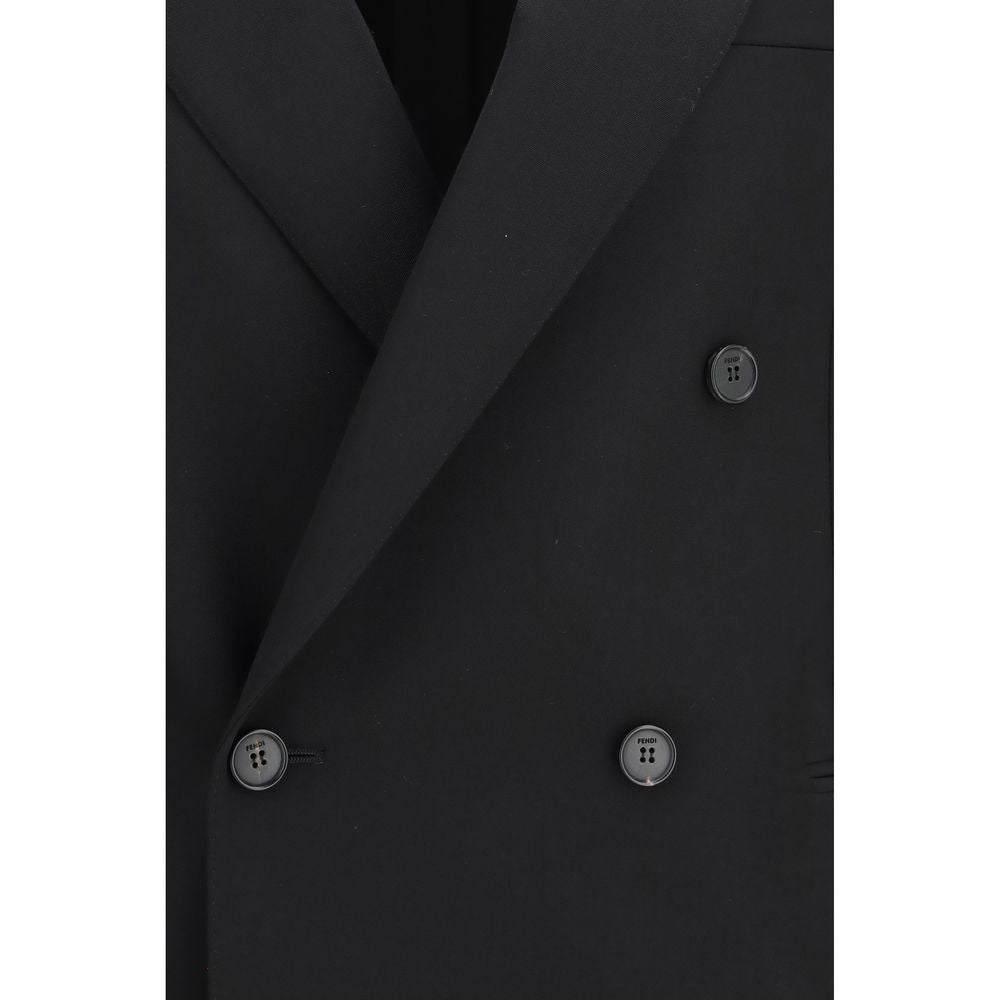 Fendi | Black Wool Oves Aries Blazer