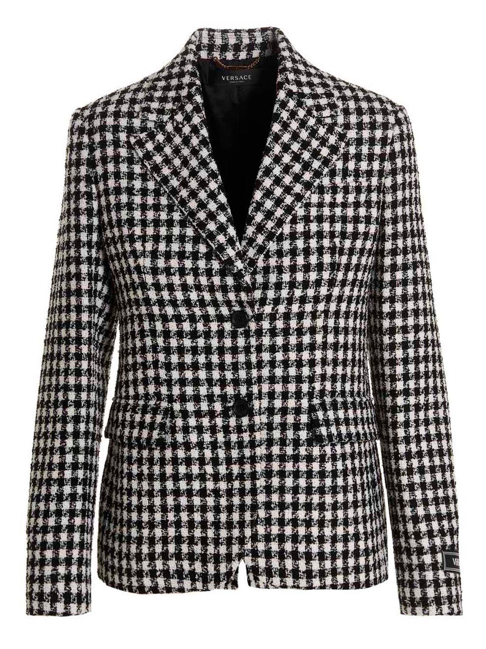 Versace | Bicolor Virgin Wool Blazer