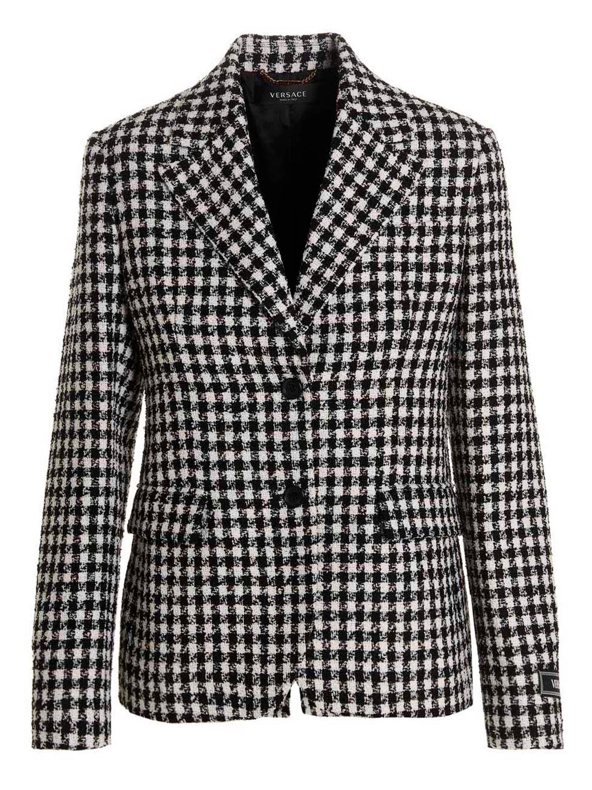 Versace | Bicolor Virgin Wool Blazer