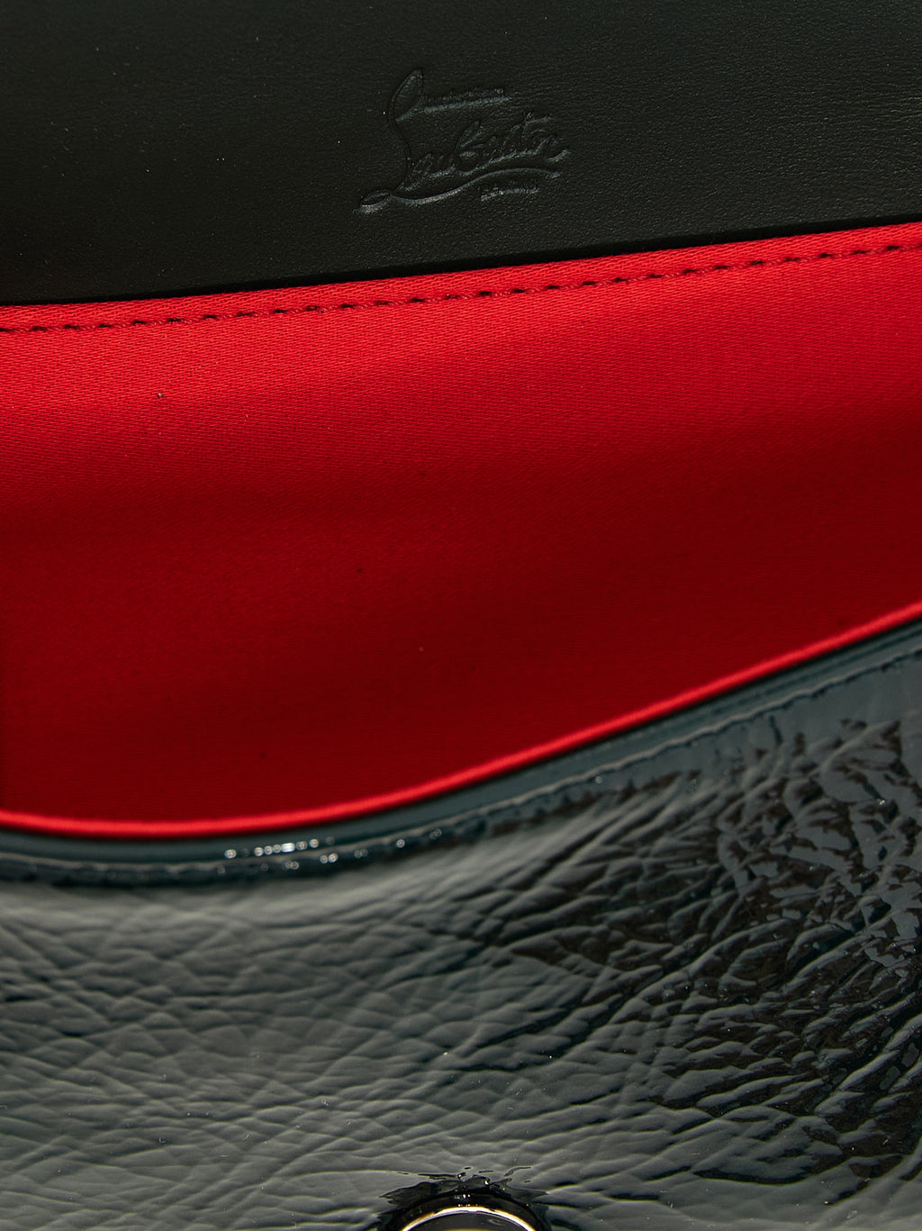 Christian Louboutin | Bicolor Calfskin Crossbody Bag
