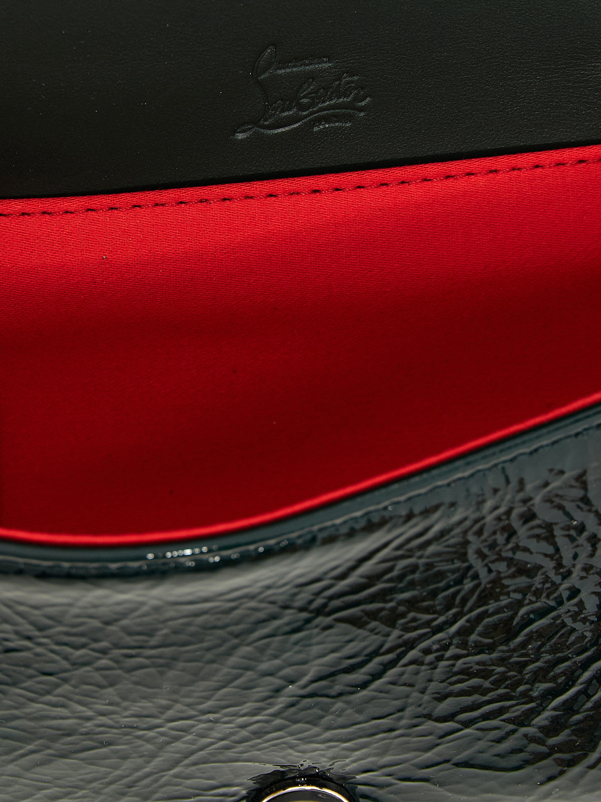 Christian Louboutin | Bicolor Calfskin Crossbody Bag