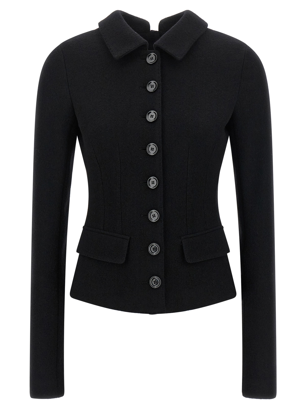 Dolce & Gabbana | Black Virgin Wool Blazer