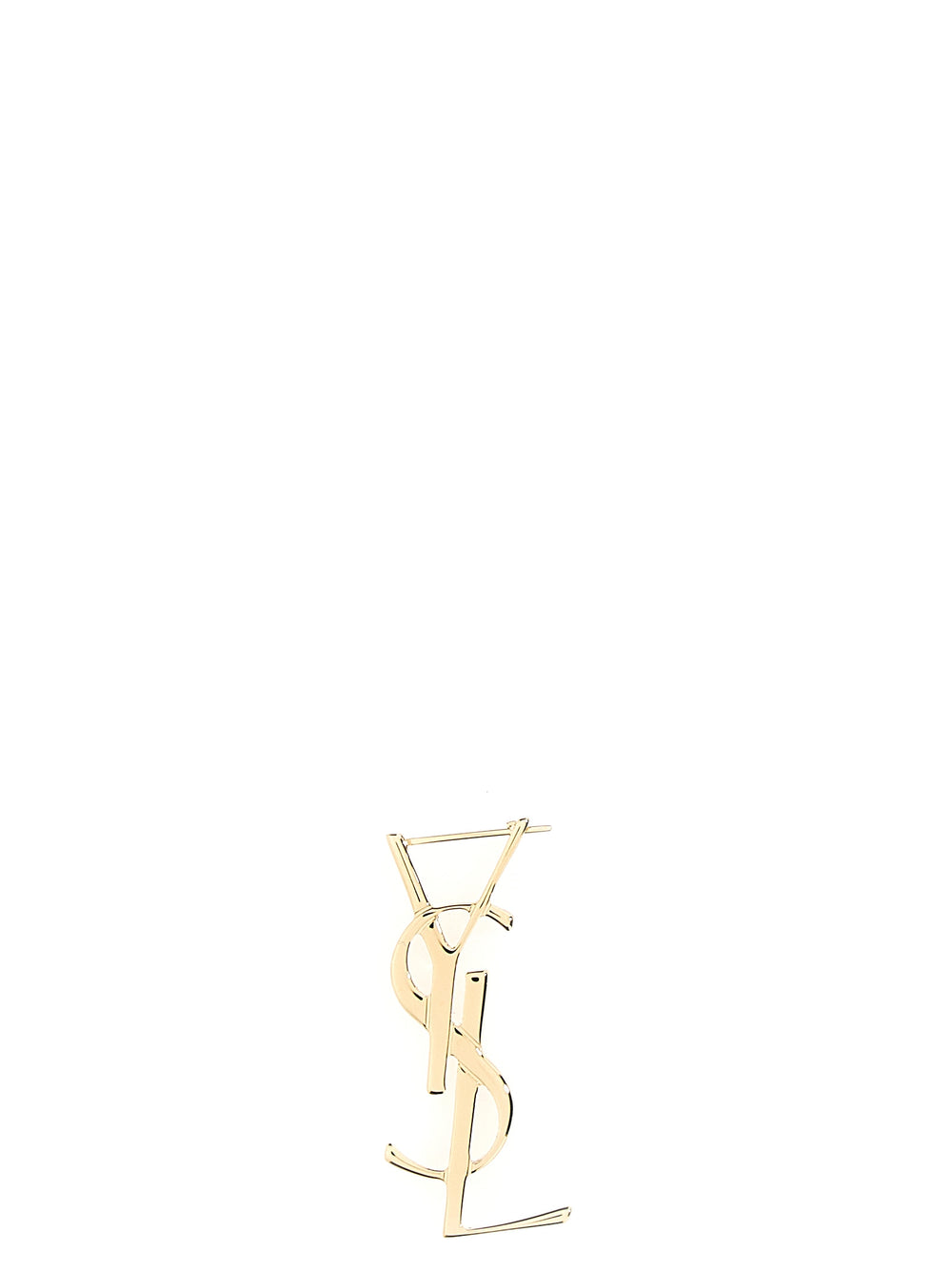Saint Laurent | Gold Brass Earrings