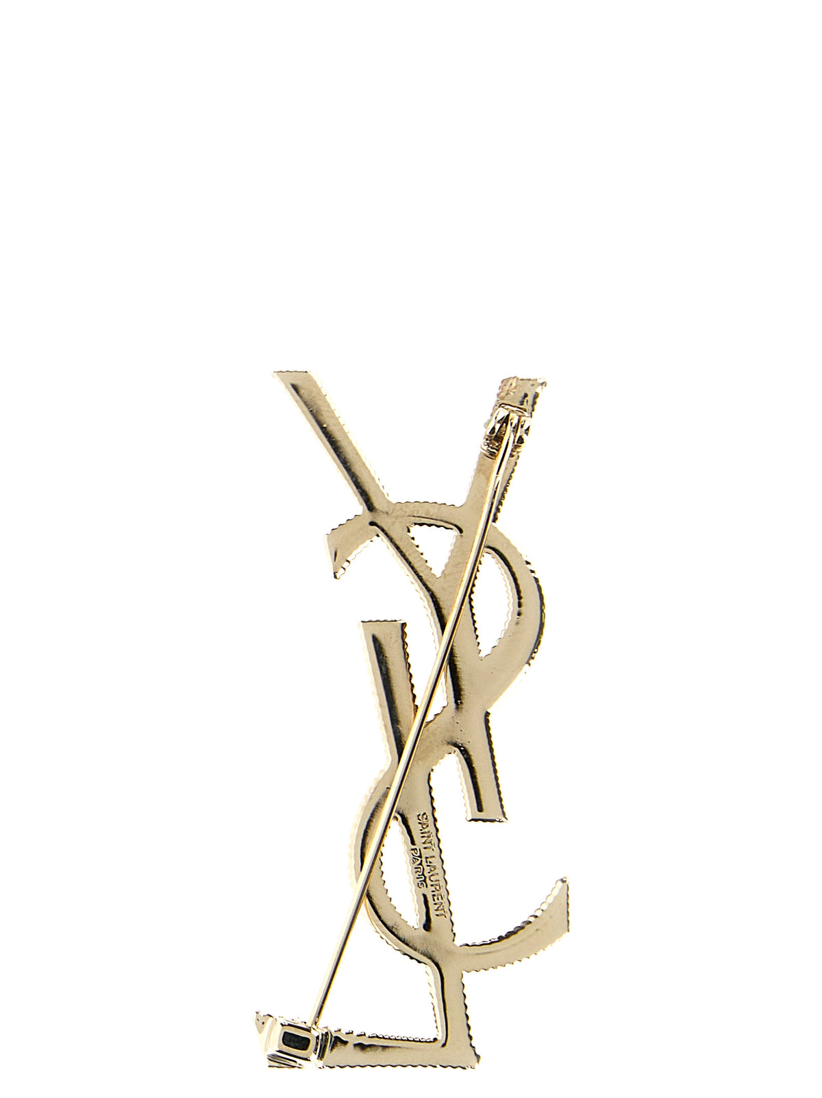 Saint Laurent | Gold Brass Broch