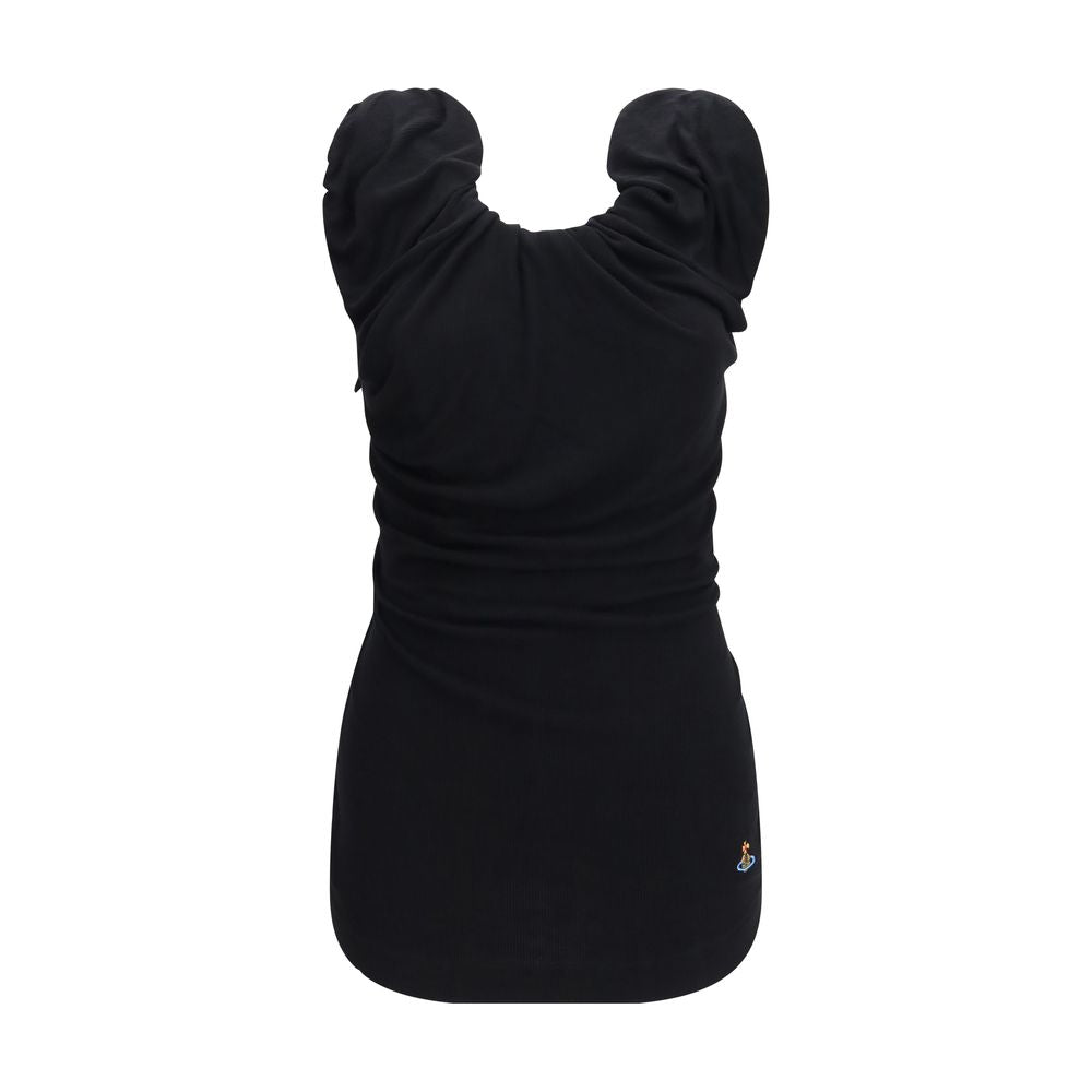 Vivienne Westwood | Black Viscose Shortsleeve Shirt