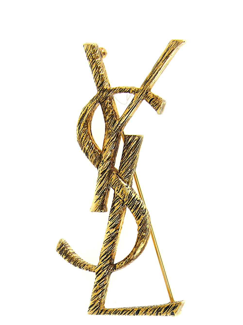 Saint Laurent | Gold Brass Broch