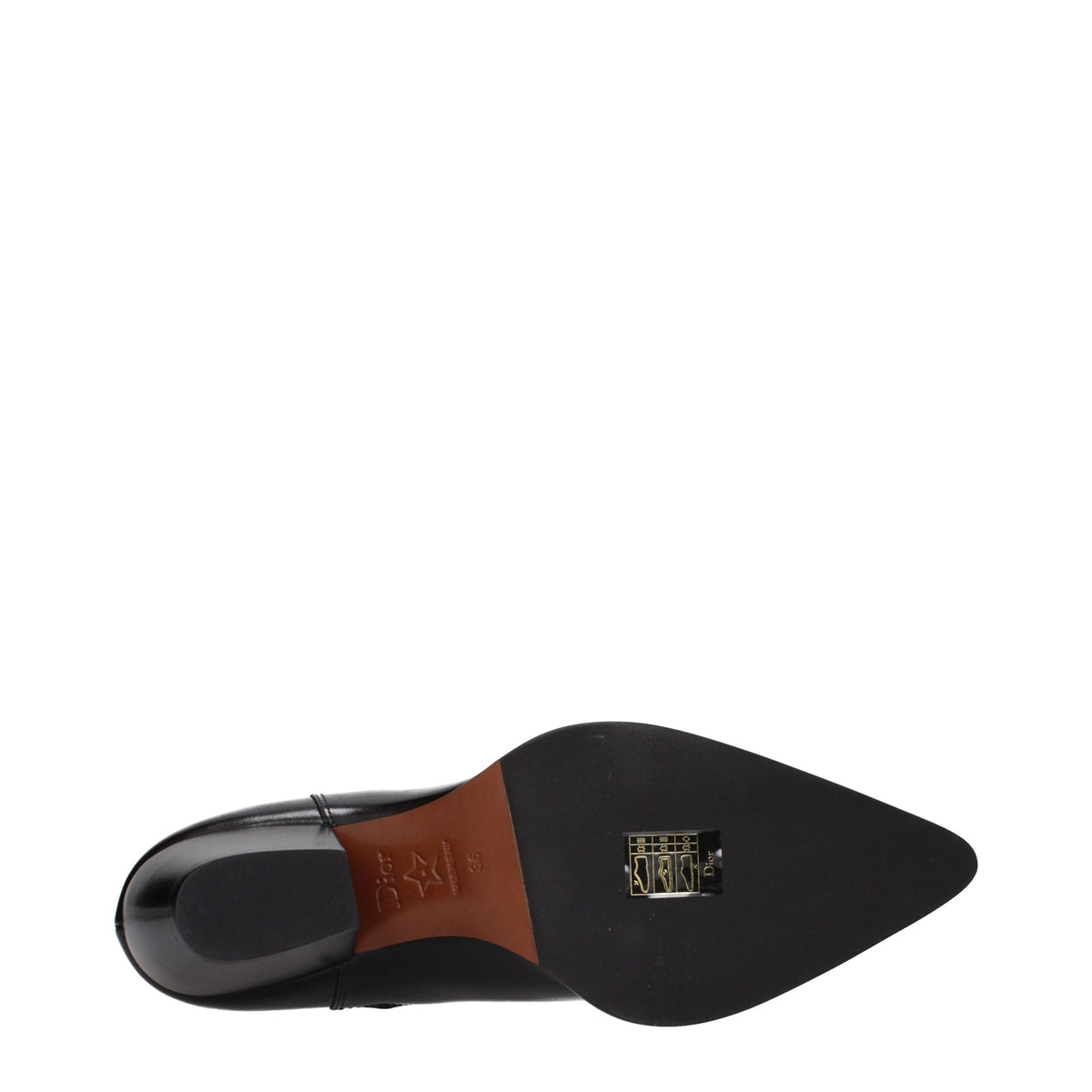 Christian Dior | Black Leather Ankle Boots