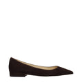 Jimmy Choo | Brown Leather Ballet Flats