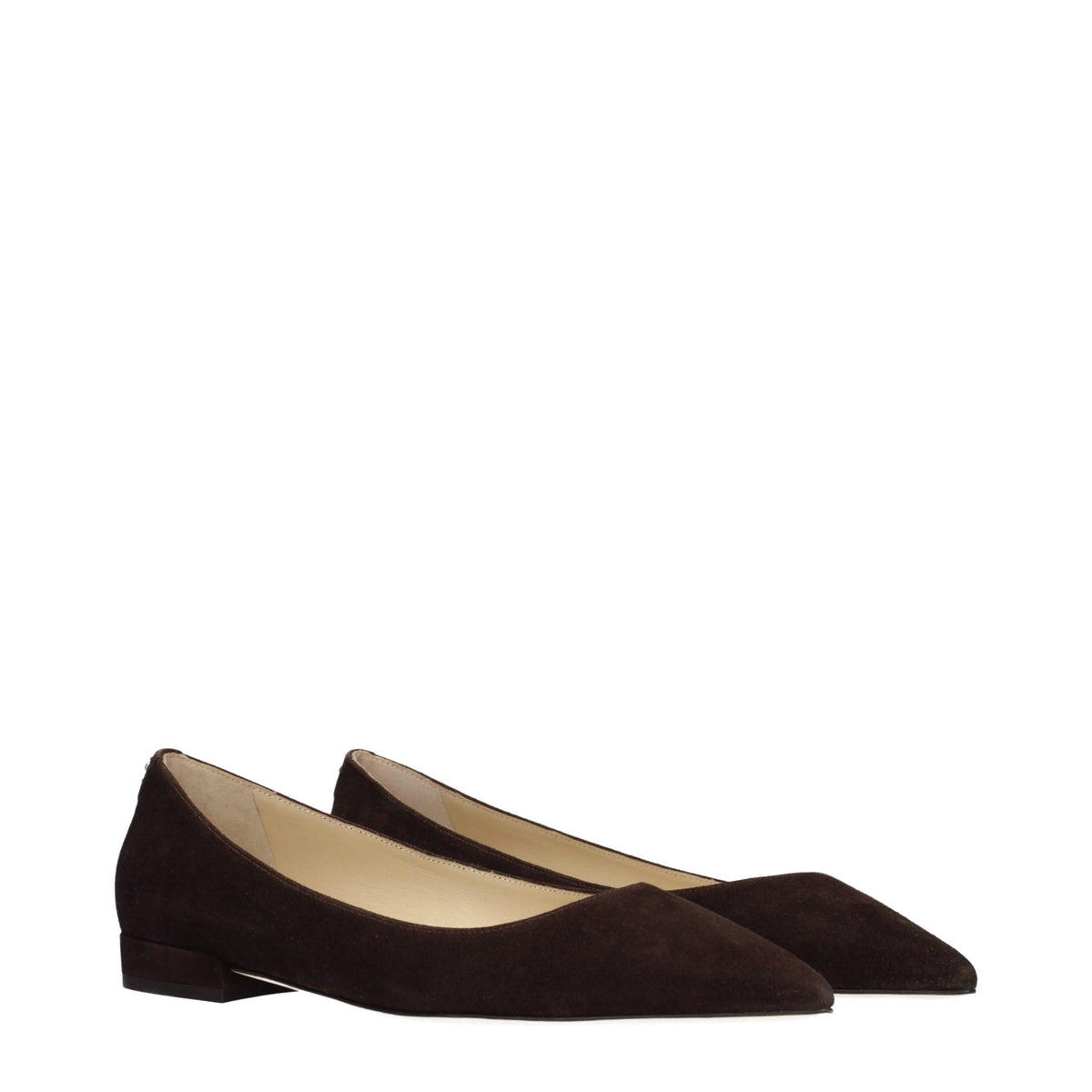 Jimmy Choo | Brown Leather Ballet Flats