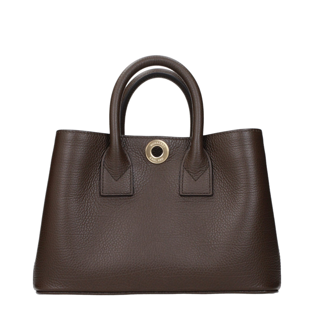 Burberry | Brown Leather Handbag