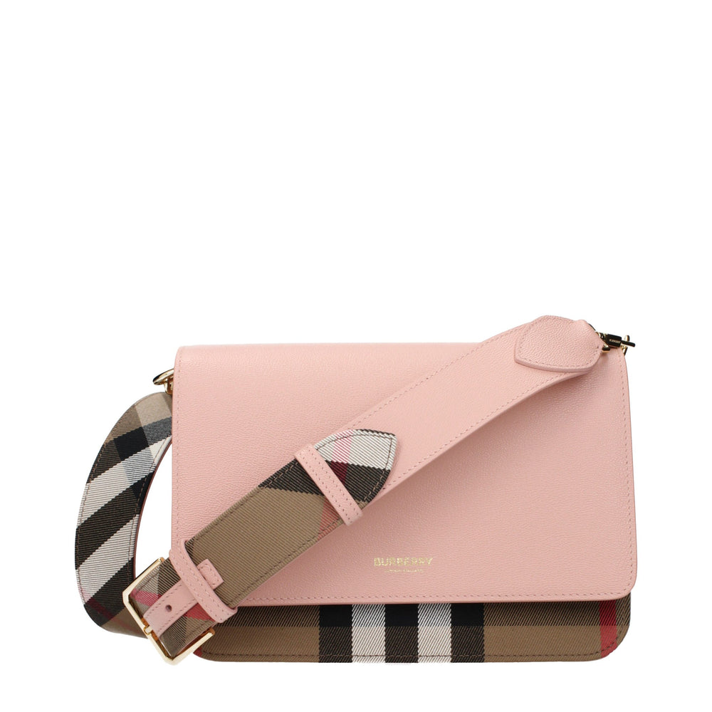 Burberry | Pink Leather Crossbody Bag