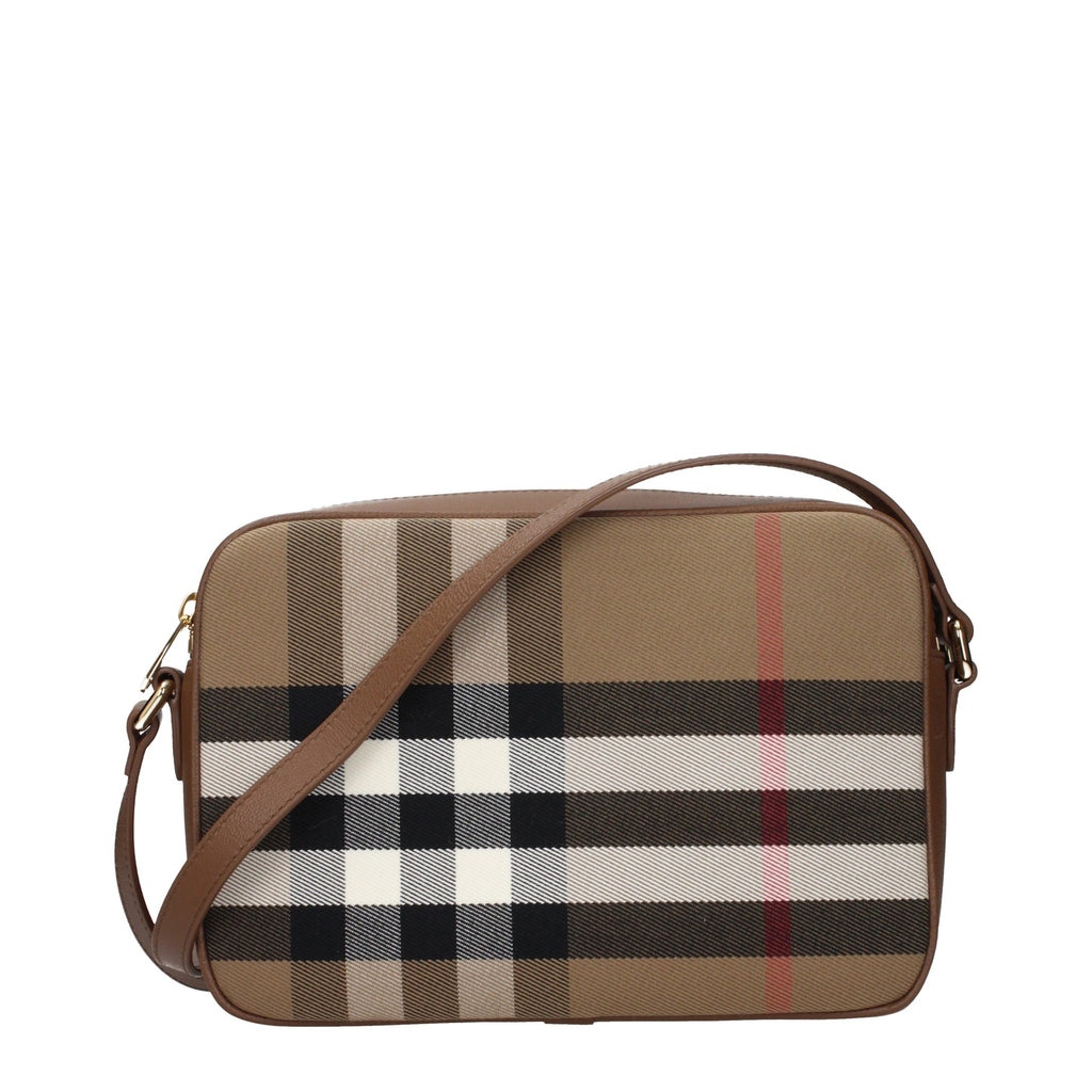 Burberry | Beige Fabric Crossbody Bag