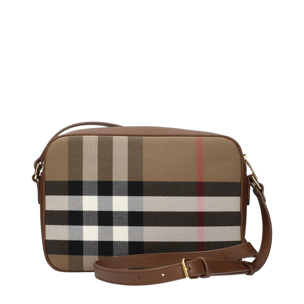 Burberry | Beige Fabric Crossbody Bag