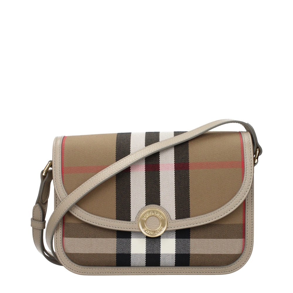 Burberry | Brown Fabric Crossbody Bag