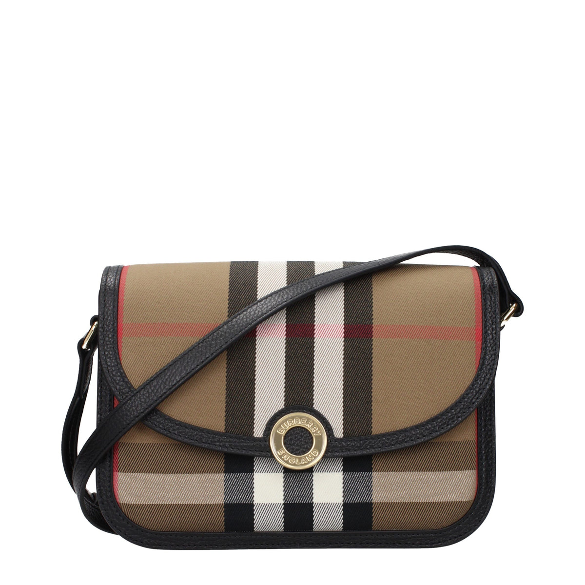 Burberry | Brown Fabric Crossbody Bag