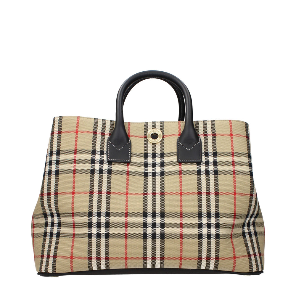 Burberry | Beige Fabric Handbag