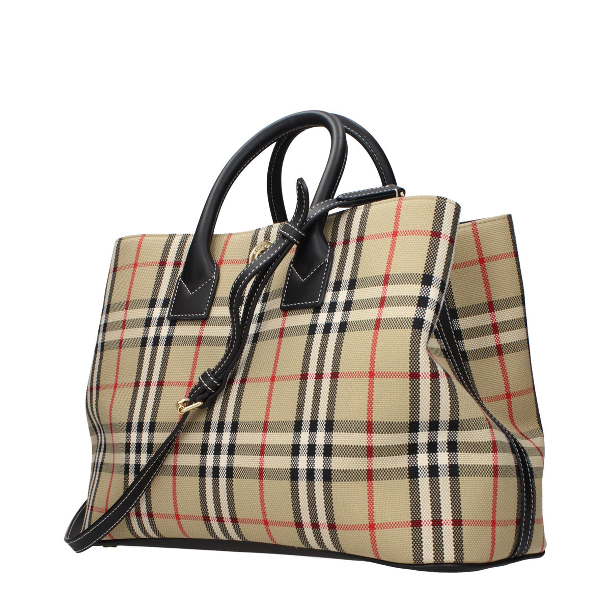 Burberry | Beige Fabric Handbag